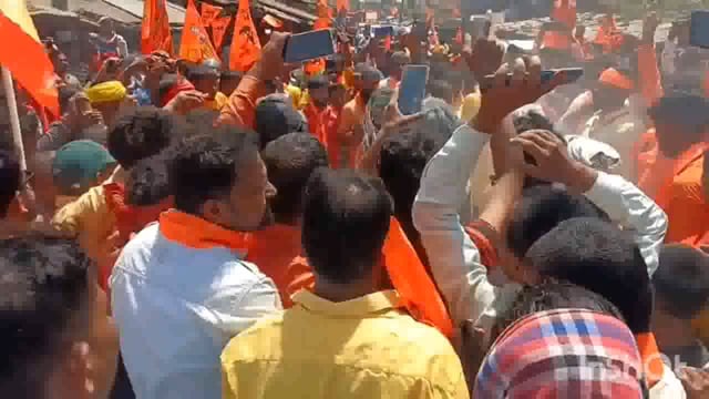 रामनवमी को लेकर बेलहर में भव्य शोभा यात्रा, भगवा रंगो से रांगा भक्त,जय श्री राम के नारों से क्षेत्र भक्तिमय