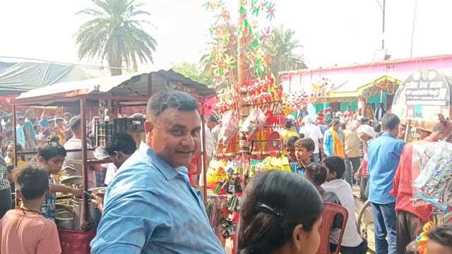 महानवमी को चैती दुर्गा मंदिर फुल्लीडुमर में 351पाठे की दी गई बली, मेले की सीसीटीवी कैमरे से हो रही निगरानी