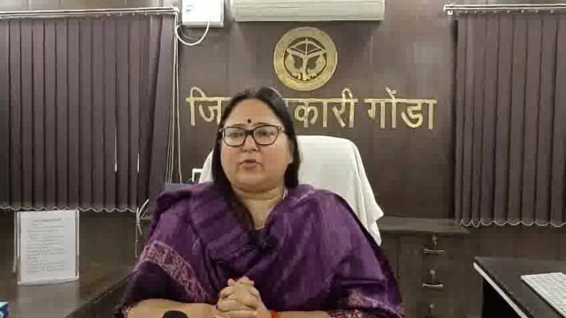 स्वच्छता से संबंधित जिलाधिकारी महोदया, की बाइट।