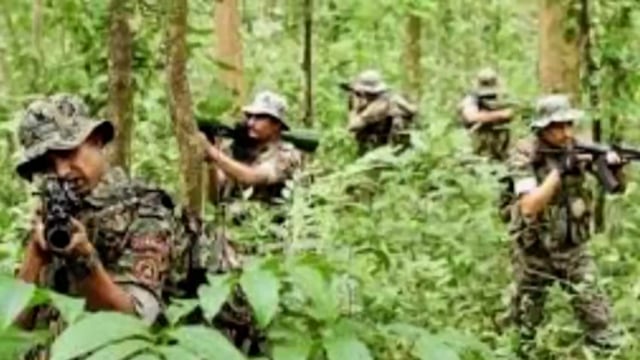 एक लाख का इनामी नक्सली मारा गया 