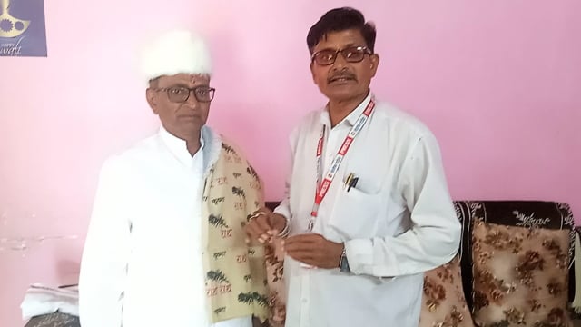 श्री प्रदीप भाऊसाहेब  लहाने  यांचा वाढदिवसानिमित्त पत्रकार डॉ  संजय चव्हाण यांनी दिल्या शुभेच्छा 