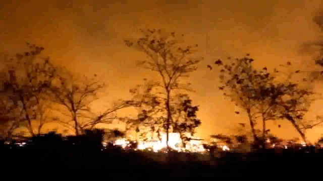 हरियाणा: कैथल में भूसे के भंडारण में लगी भीषण आग, दमकल की गाड़ियां मौके पर#fair