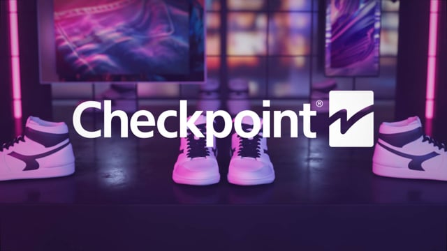 Checkpoint retail technology 3D CGI animation