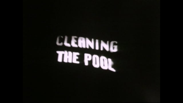 Cleaning The Pool