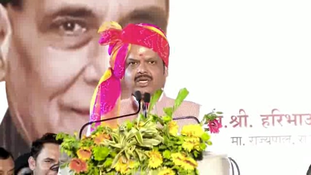 वीर शिरोमणी महाराणा प्रताप सिंह, युगपुरुष छत्रपती शिवाजी महाराज, छत्रपती संभाजी महाराज आणि गुरु तेग बहादूर यांच्यामुळेच आपल्या रक्तात स्वातंत्र्याची बीजे पेरली गेली आहेत: देवेंद्र फडणवीस#politics