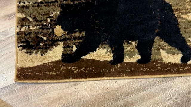 Vimeo video preview for Woodland Bear Stroll Rug Collection - 1076959575
