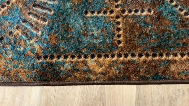 Vimeo video preview for Turquoise Bronze Canyon Rug Collection - 1076959607