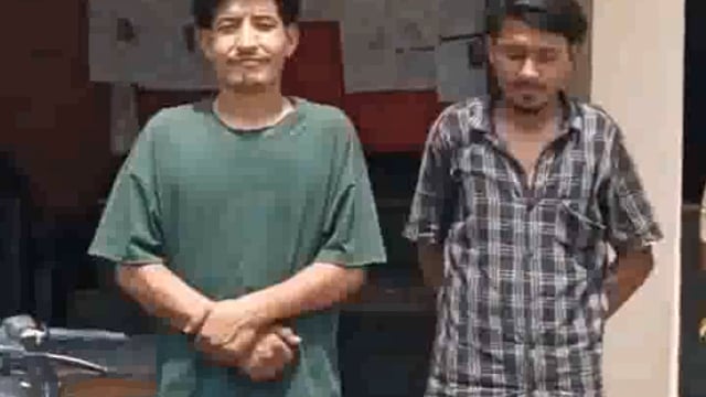 पलिया पुलिस ने दो बाइक चोरों को किया गिरफ्तार