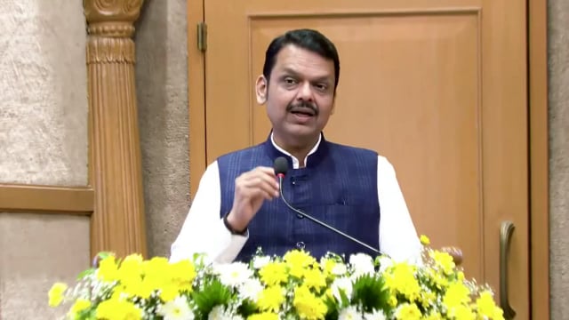 महाराष्ट्र के मुख्यमंत्री देवेंद्र फडणवीस ने हाल ही में एक बयान में कहा, 