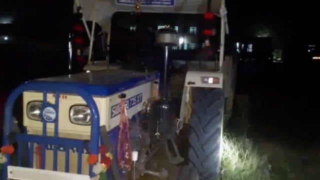 अवैध रूप से बालू खनन एवं भंडारण की सूचना पर सशस्त्र बलों के साथ की गई छापेमारी