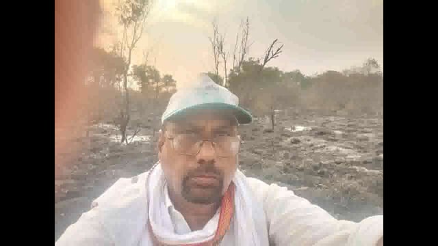 भिंगेवाडी येथे विजेच्या तारेतून ठिणगी पडून आग लागल्याने शेतीचं मोठं नुकसान परिसरामध्ये आग विझवण्याची यंत्रणा नसल्याने शे