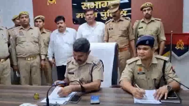 मथुरा में कारोबारी व्यापारी नेता की हत्या करने वाले दो मिठाई विक्रेता सगे भाई गिरफ्तार