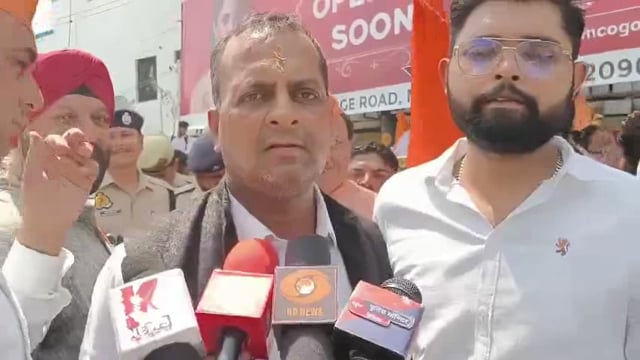 पहलगाम आतंकी हमले के खिलाफ व्यापारियों ने किया प्रदर्शन, नीरज मित्तल ने जताया रोष#latest_news