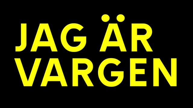 JAG ÄR VARGEN - trailer 02