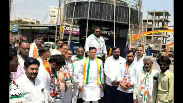 उदगीर शहरातून निघाली महाराष्ट्र गौरव शाली रथ यात्रा