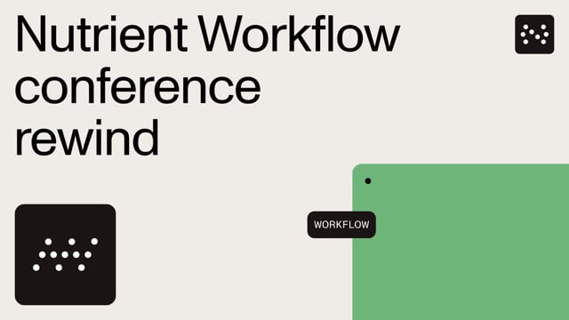 Workflow conference rewind - What our community had to say