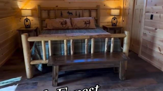 Vimeo video preview for Woodland Sage Bear & Moose Quilt Bedding - 1080828582
