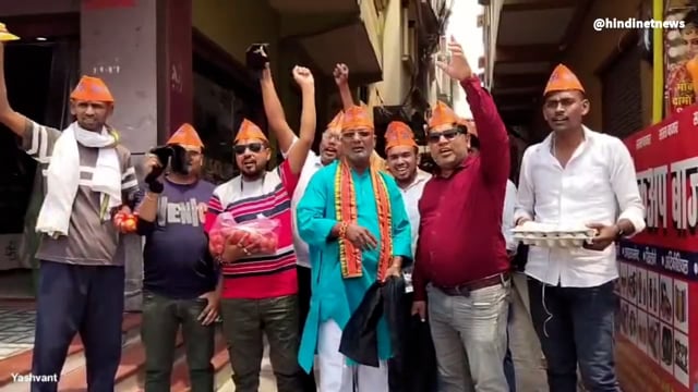 हिंदू जागरण समिति के लोगों ने राकेश टिकैत के खिलाफ किया प्रदर्शन,अंडा टमाटर और काले झंडे से होगा स्वागत