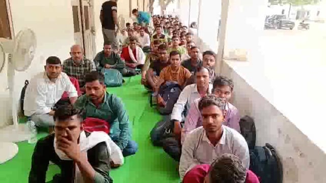 गाज़ीपुर पुलिस भर्ती मेडिकल में 1551 में से 1503 सफल 35 असफल 13 अनुपस्थित