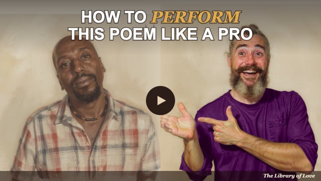 How to perform this poem like a pro