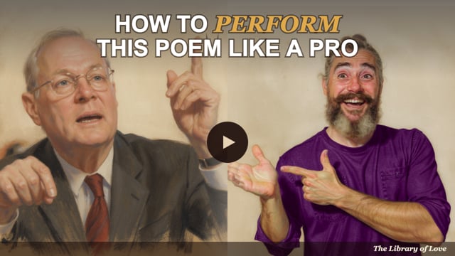 How to perform this poem like a pro