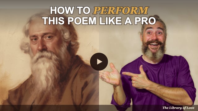 How to perform this poem like a pro