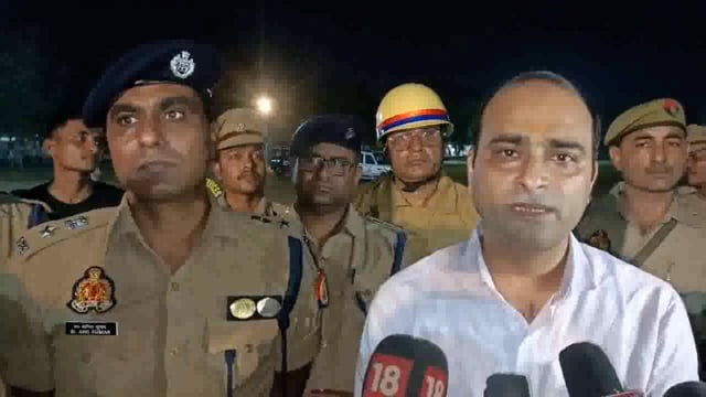 पुलिस लाइन प्रतापगढ़ स्थित परेड ग्राउंड में  मॉक ड्रिल में आपातकालीन स्थितियों से निपटने के संबंध में जिलाधिकारी का बयान