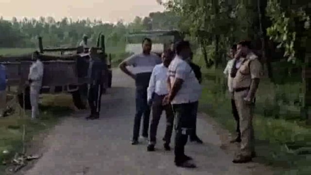 भगवानपुर! भलस्वा गाज में उपजिलाधिकारी और पुलिस ने किया ग्रामीणों का निस्तारण!