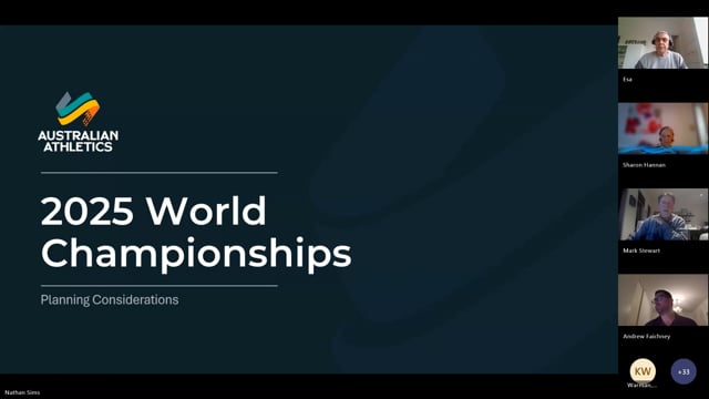 Planning and preparation of the Australian team thumbnail