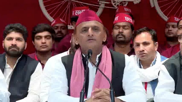 समाजवादी पार्टी के प्रमुख अखिलेश यादव ने आगामी चुनाव को लेकर कहा, 