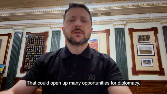 यूक्रेनी राष्ट्रपति ने 30 दिन के युद्धविराम की पेशकश की#International