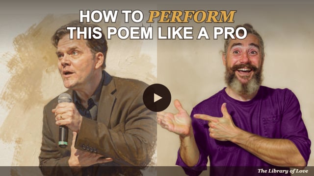 How to perform this poem like a pro
