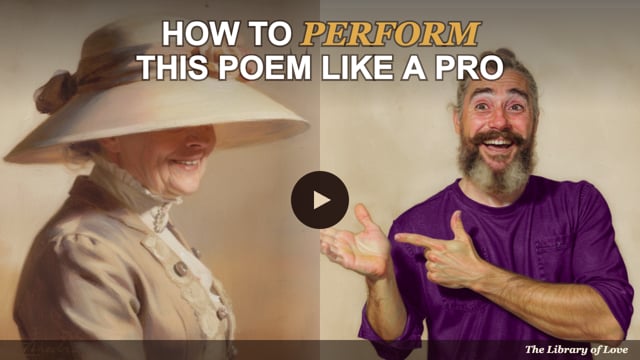 How to perform this poem like a pro