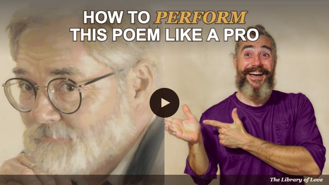 How to perform this poem like a pro