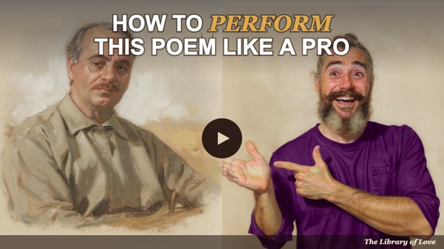 How to perform this poem like a pro