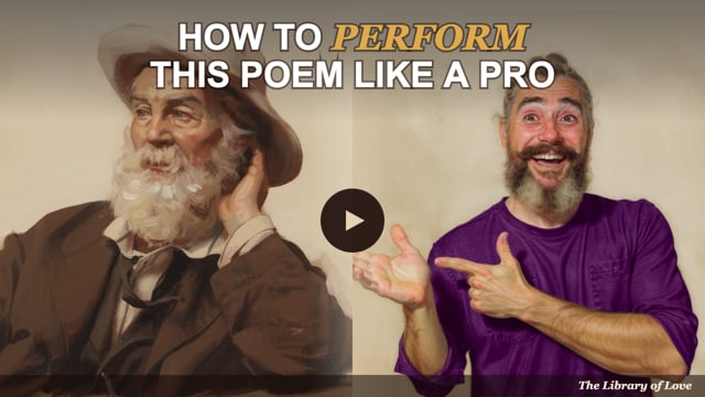 How to perform this poem like a pro
