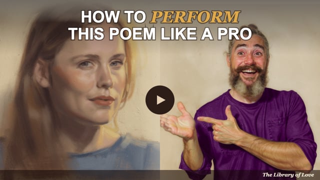 How to perform this poem like a pro