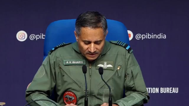 स्वदेशी आकाश प्रणाली का शानदार प्रदर्शन – डीजी एयर ऑपरेशन्स#war