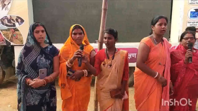 बेलहर में जीविका दीदियों को दी गई योजनाओं की जानकारी,देवी और दुर्गा जीविका में महिला संवाद कार्यक्रम संपन