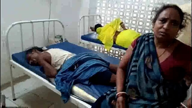 भूमि विवाद को लेकर पिता पुत्री से की गई मारपीट।