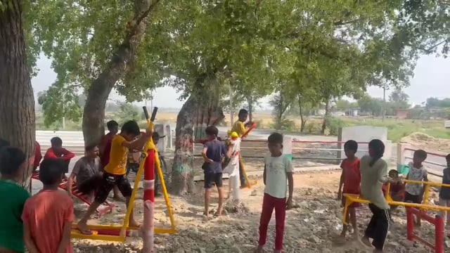 पूर्व सांसद के स्वीकृत कार्य आज भी ले रहे हैं मूर्त रूप,खडान गांव में ओपन जिम सहित कई कार्यो की हुई थी मांग