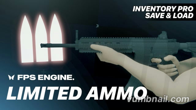 Limited Ammo Weapons | Inventory Pro Add-On