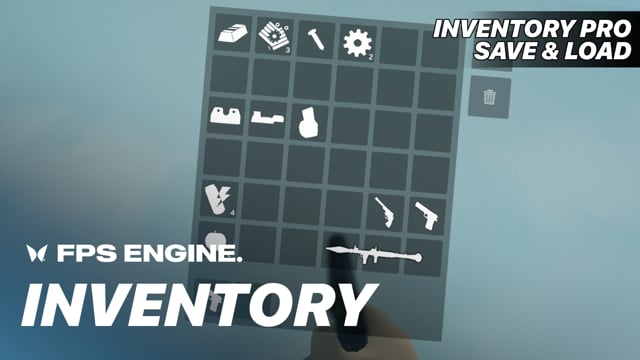 Inventory Pro Add-On Walkthrough | Inventory Pro Add-On for FPS Engine