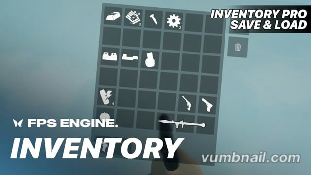 Inventory Pro Add-On Walkthrough | Inventory Pro Add-On for FPS Engine