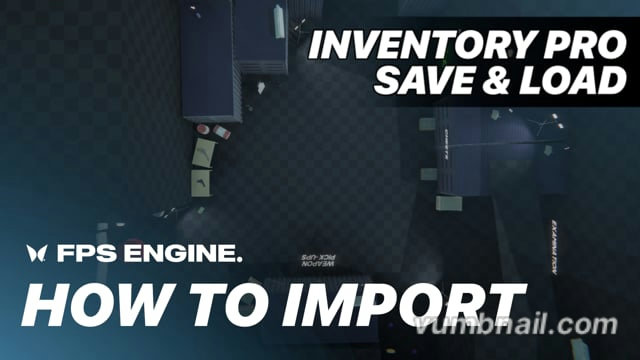 How to Import Inventory Pro Add-On for FPS Engine