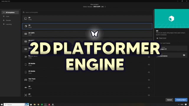Easily Create your DREAM Game with Platformer Engine Installation + First Steps Guide