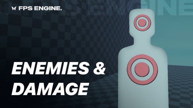 ENEMIES & DAMAGE - FPS ENGINE 0.9.7 TUTORIAL