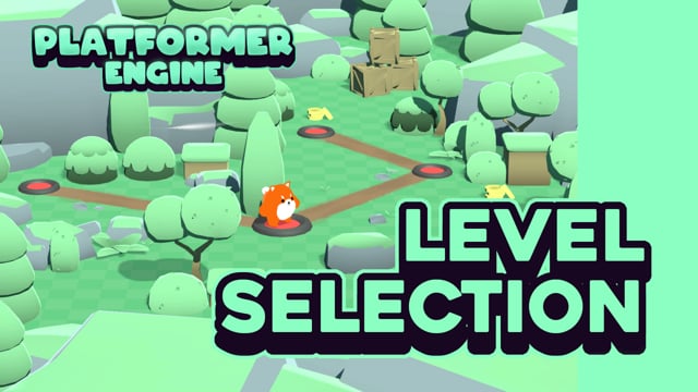Level Selection Menu in Unity | Platformer Engine