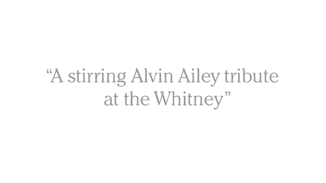 Letters to Mr. Ailey