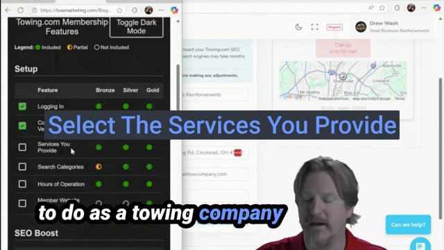 Services You Provide